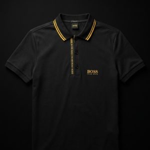 hugo boss camisueter regular fit black talla s