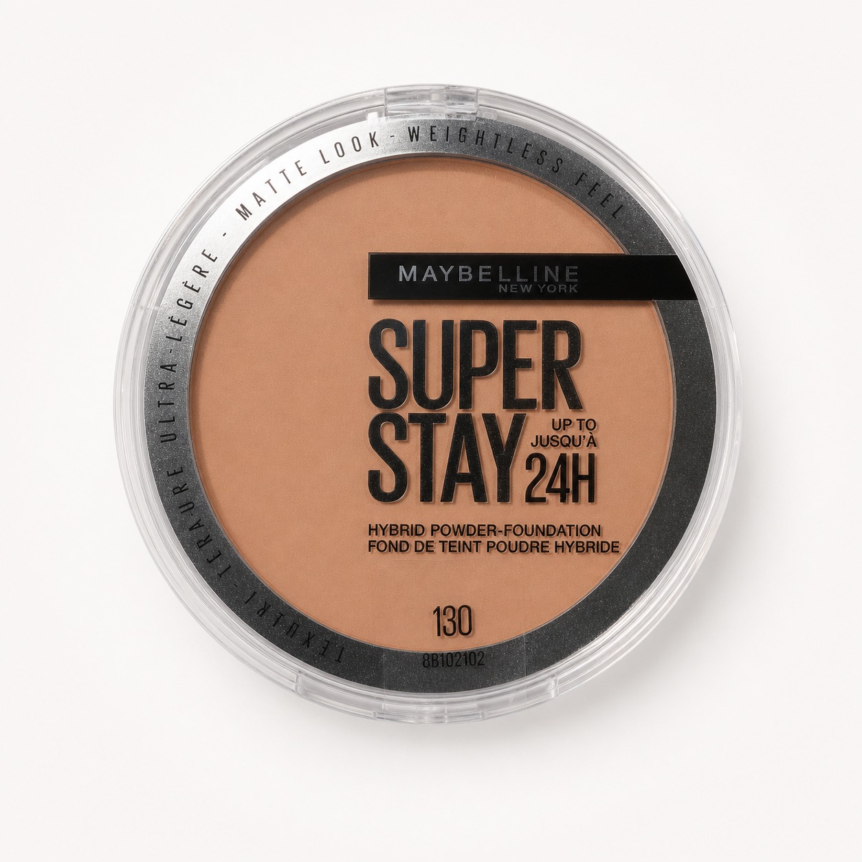 Maybelline Super Stay 24H Hybrid Powder Foundation tono 130