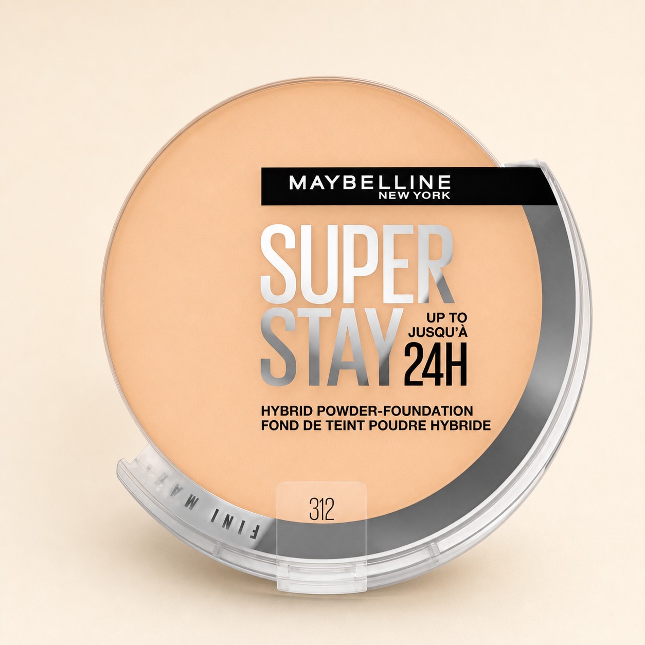 Maybelline Super Stay 24H Hybrid Powder Foundation – Tono 312