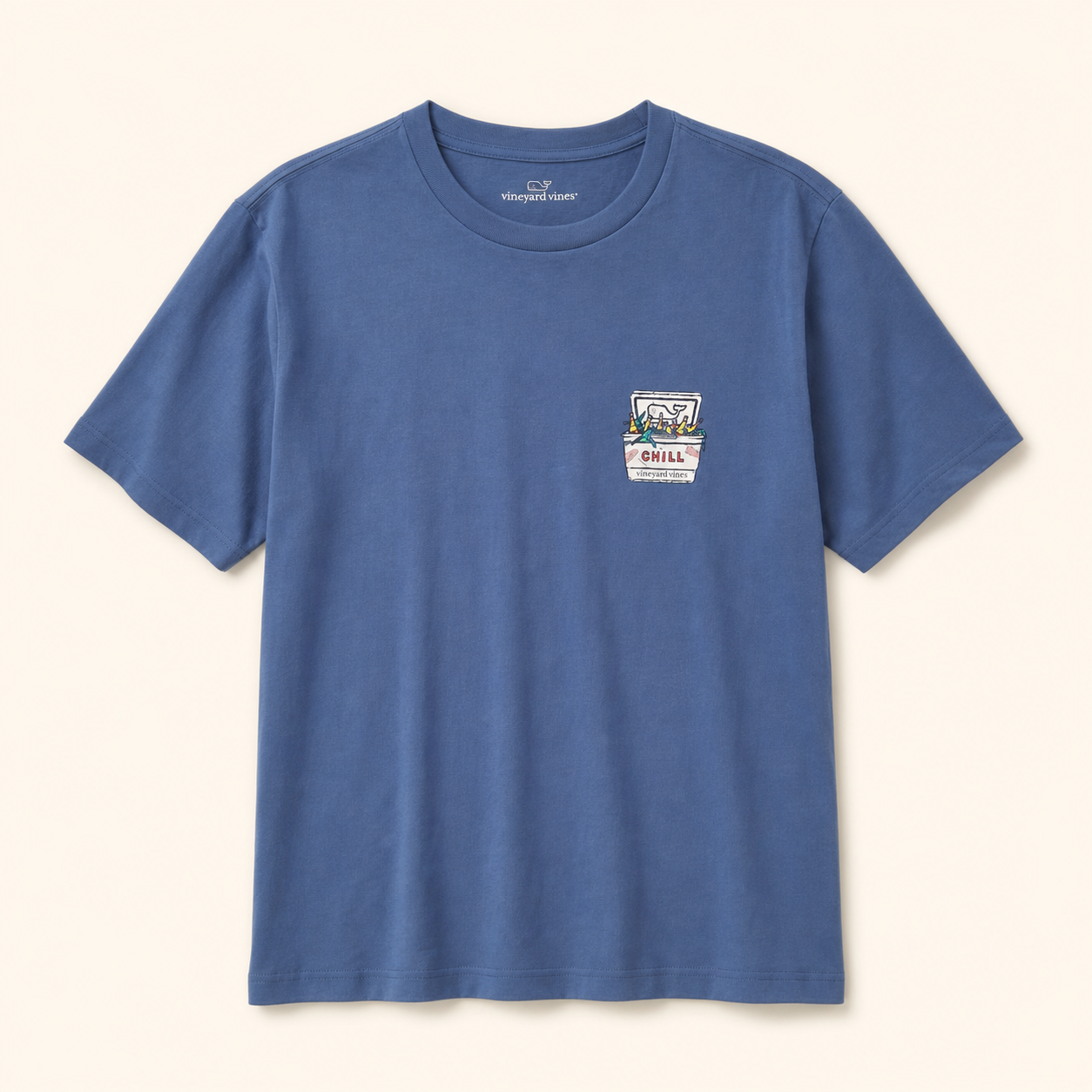 Vineyard Vines Camiseta Azul Chill – Talla L