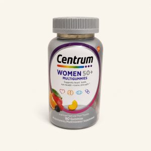 Centrum Women 50+ Multigummies frasco de 80 gummies
