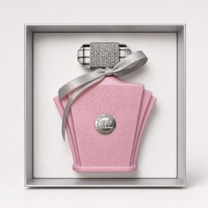 Perfume Zakat Parfum Zoghbi con frasco y caja, fotografía real