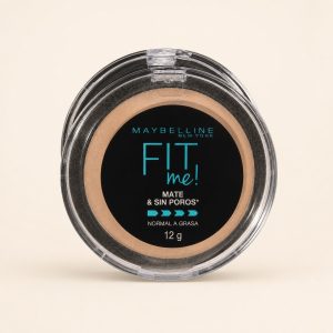 Polvo compacto Maybelline Fit Me Matte + Poreless de 12 gramos