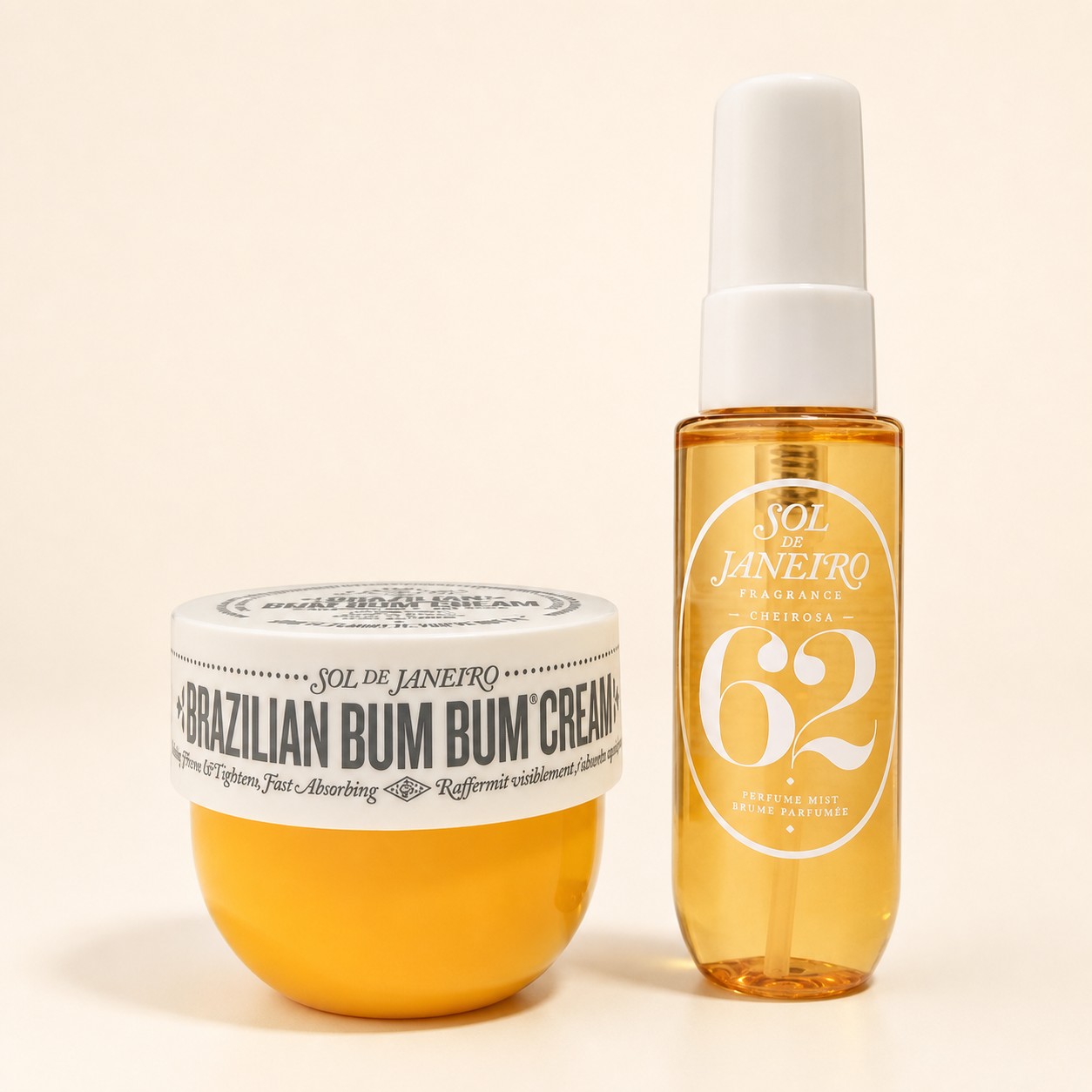 Set Sol de Janeiro Brazilian Bum Bum Cream y Cheirosa 62 Mini