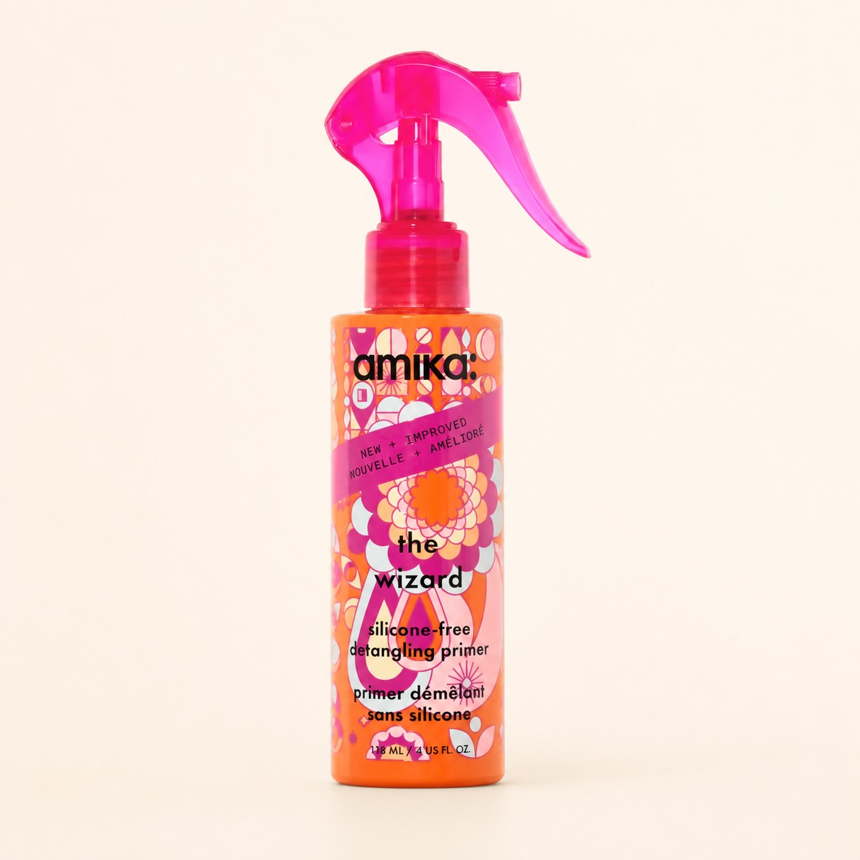 Amika The Wizard Silicone-Free Detangling Primer – 118 ml
