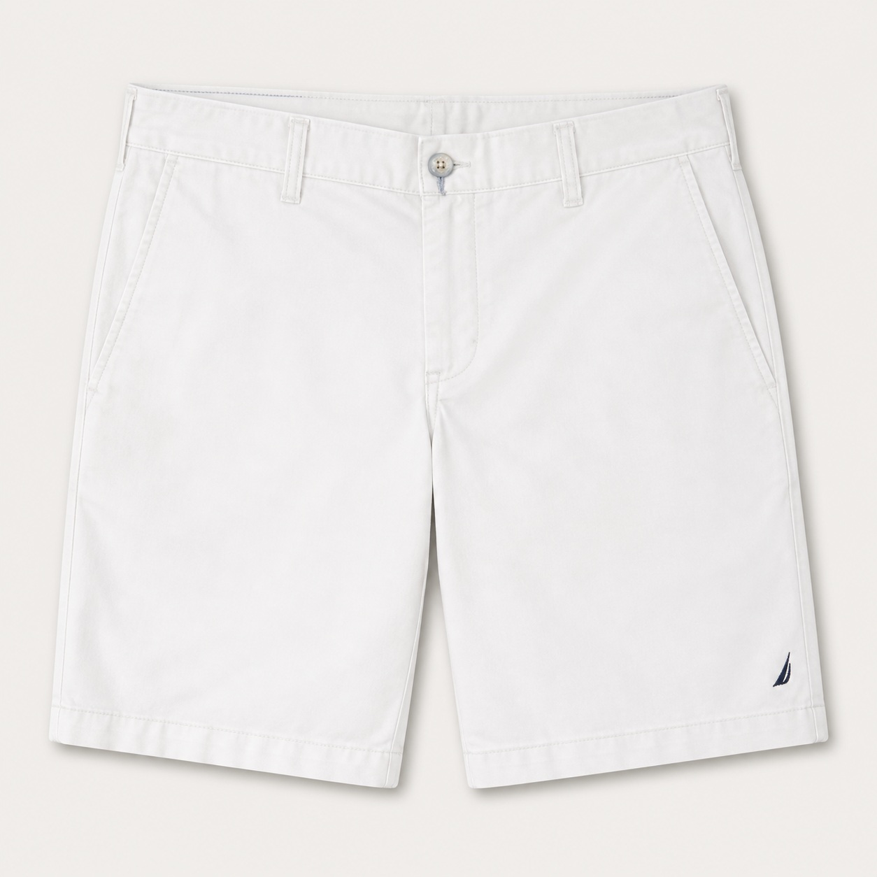 Short blanco Nautica Classic Fit Deck talla 34