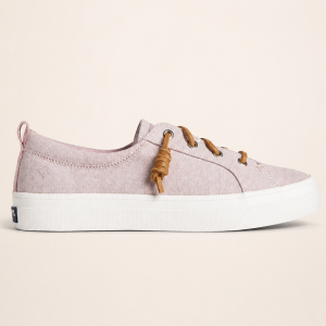 Sperry Crest Stripe tenis lavanda, vista lateral