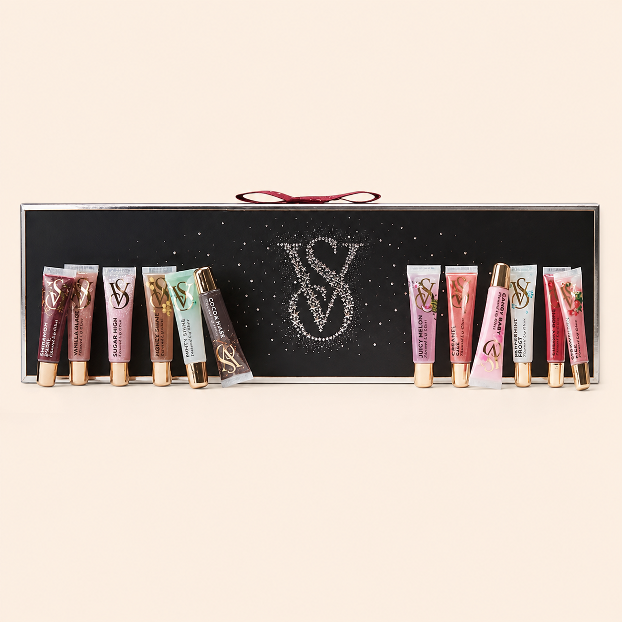 Victoria's Secret Day of Gloss set de doce brillos labiales