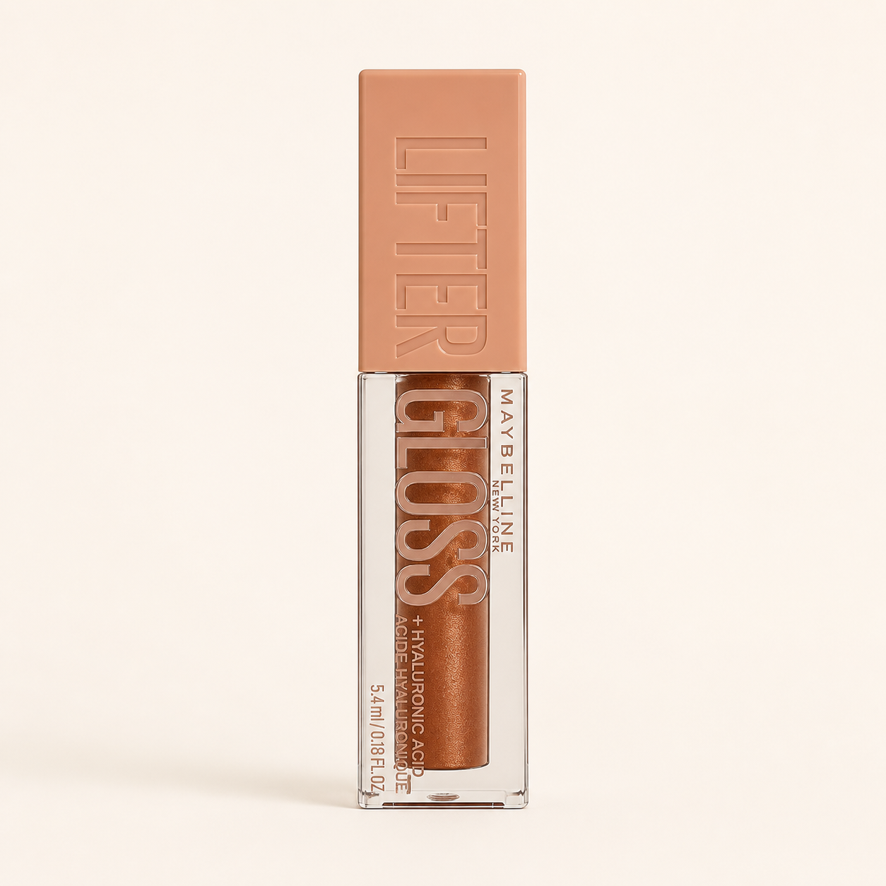 Maybelline Lifter Gloss 20 Sun con ácido hialurónico