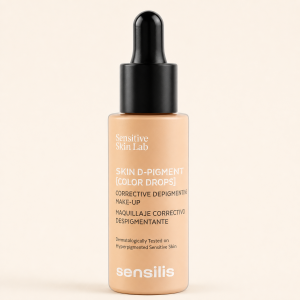 Sensilis Skin D-Pigment Color Drops tono 01 Beige de 25 ml, vista frontal
