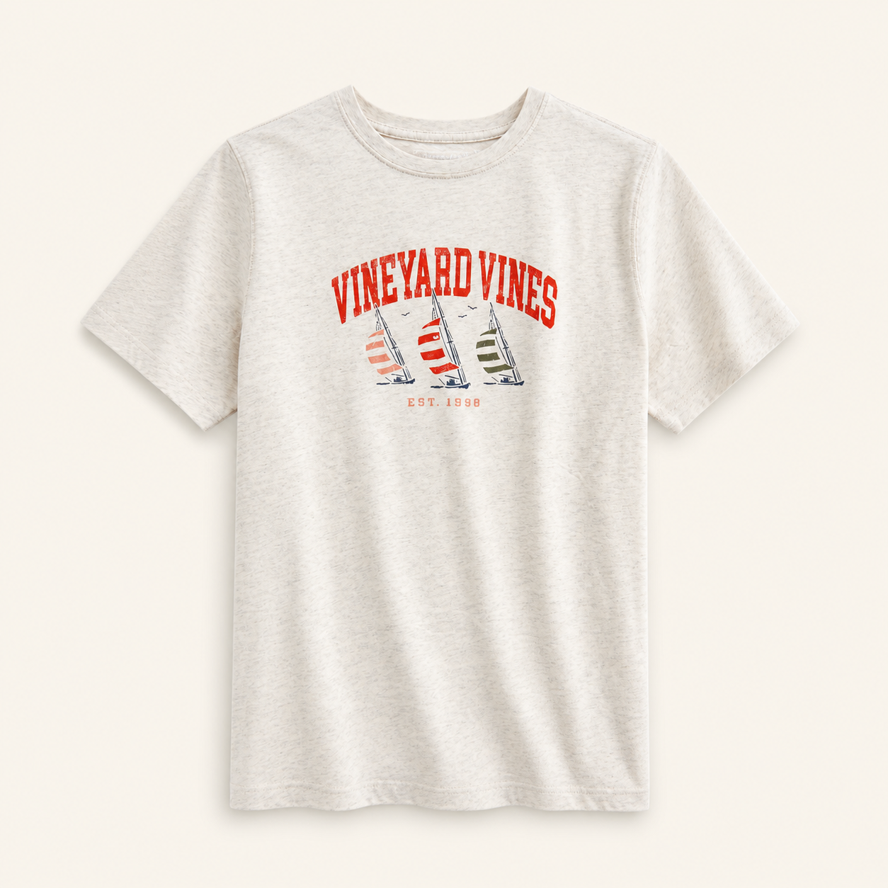 Vineyard Vines Camiseta Cool Graphic Veleros Talla L