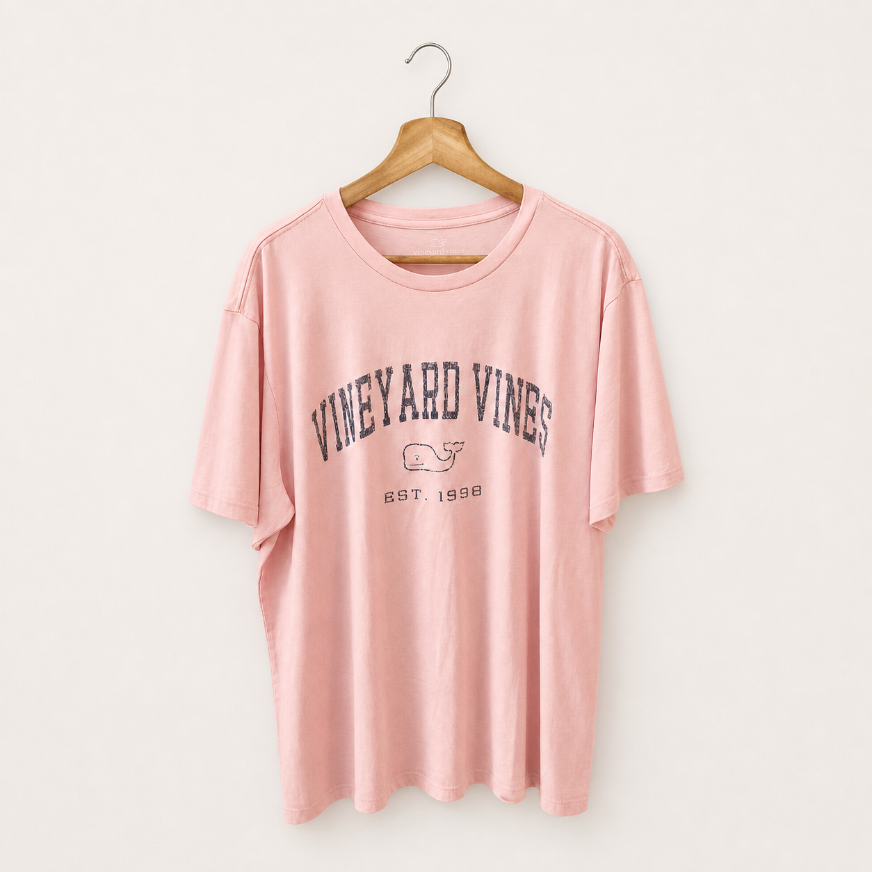 Camiseta Vineyard Vines rosa Est. 1998 talla L, vista frontal