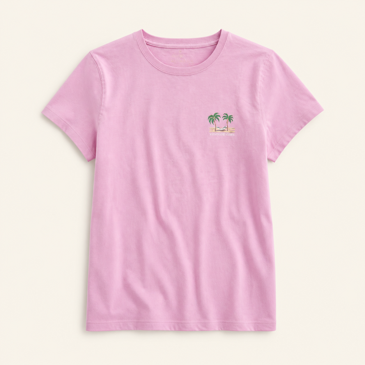 Vineyard Vines Camiseta Lilac Ice Painted Hammock – Talla S